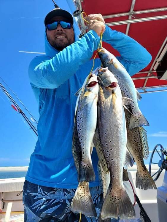 Three spotted weakfish caught in MS