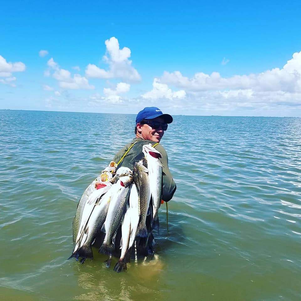 Three spotted weakfish caught in Galveston