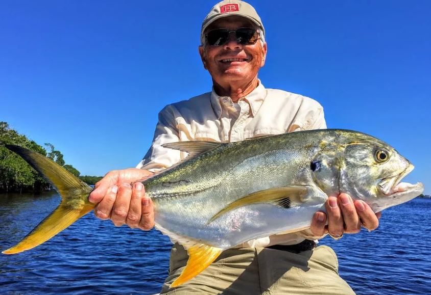 Bigeye trevally fish caught in FL