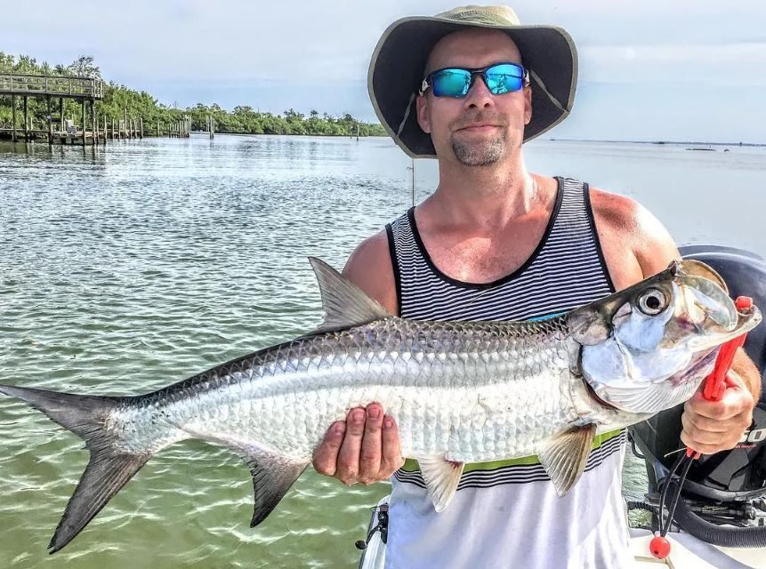 Tarpon, a 30-inch fish caught in FL