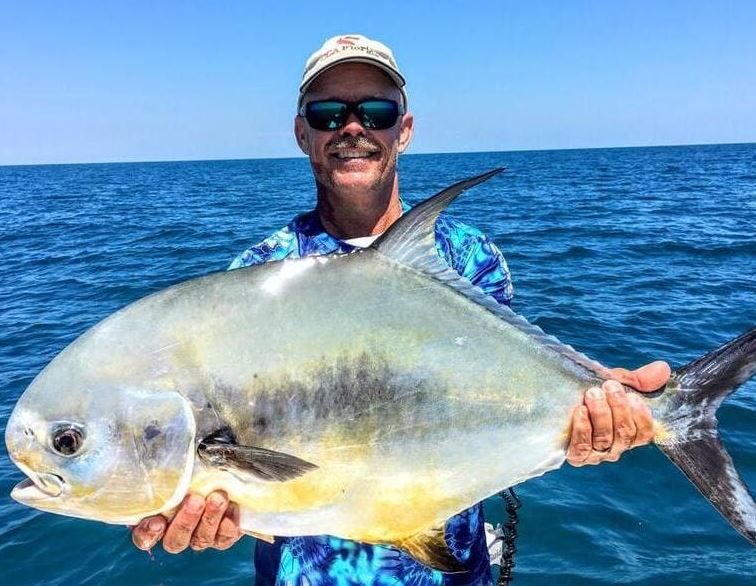 Permit fish caught in FL