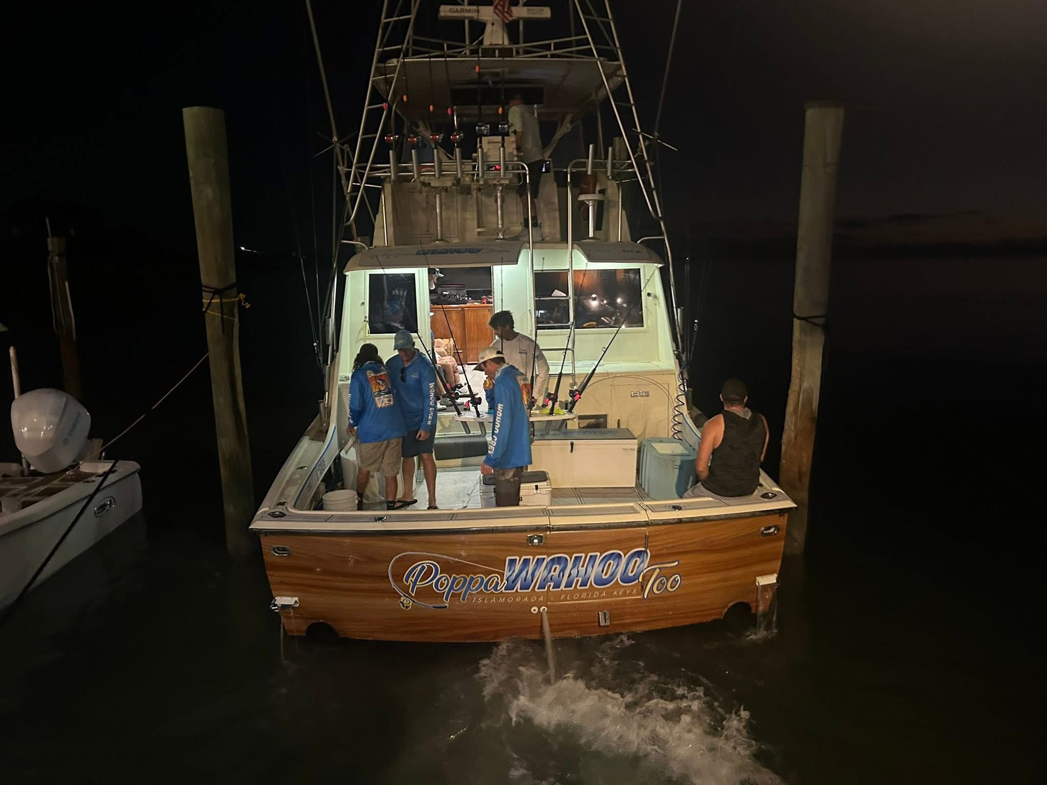 Two people enjoying fishing and water sports in Florida