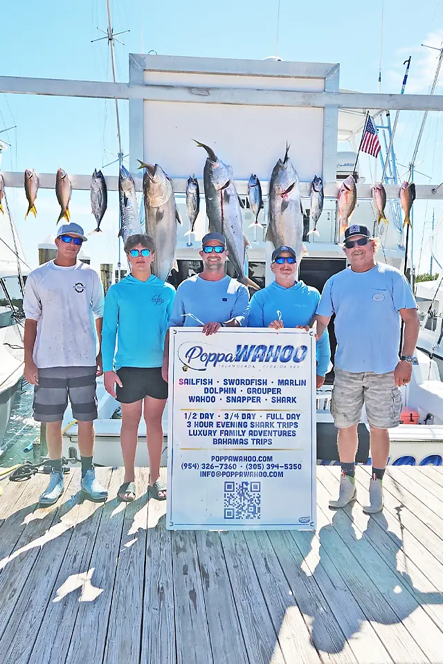 5 people fishing in FL