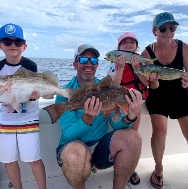 4 anglers fishing in FL
