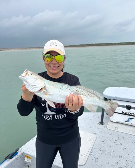 Speckled trout catch fishing in Port Isabel TX waters