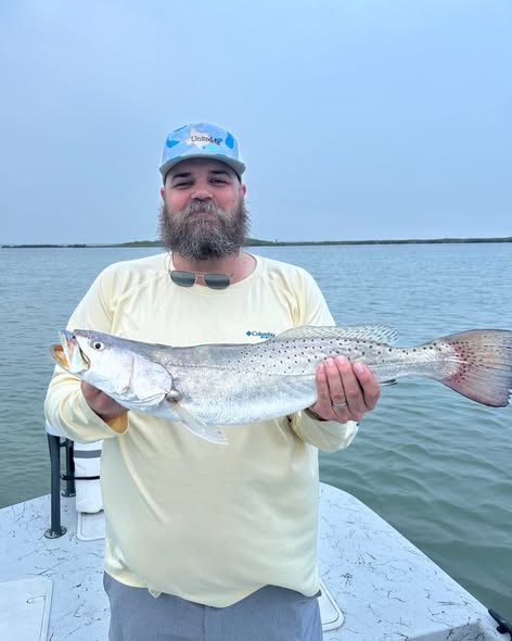 Speckled trout catch from Port Isabel TX fishing trip