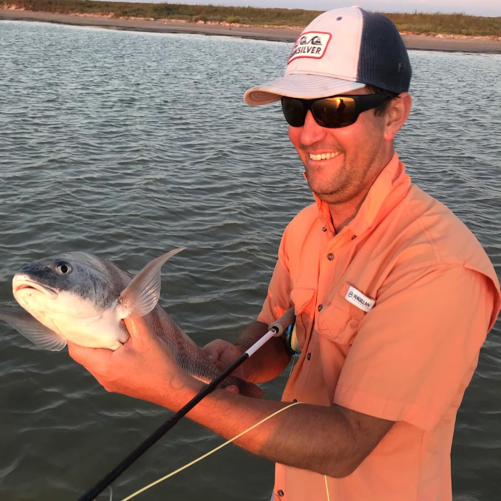 A person fishing in TX