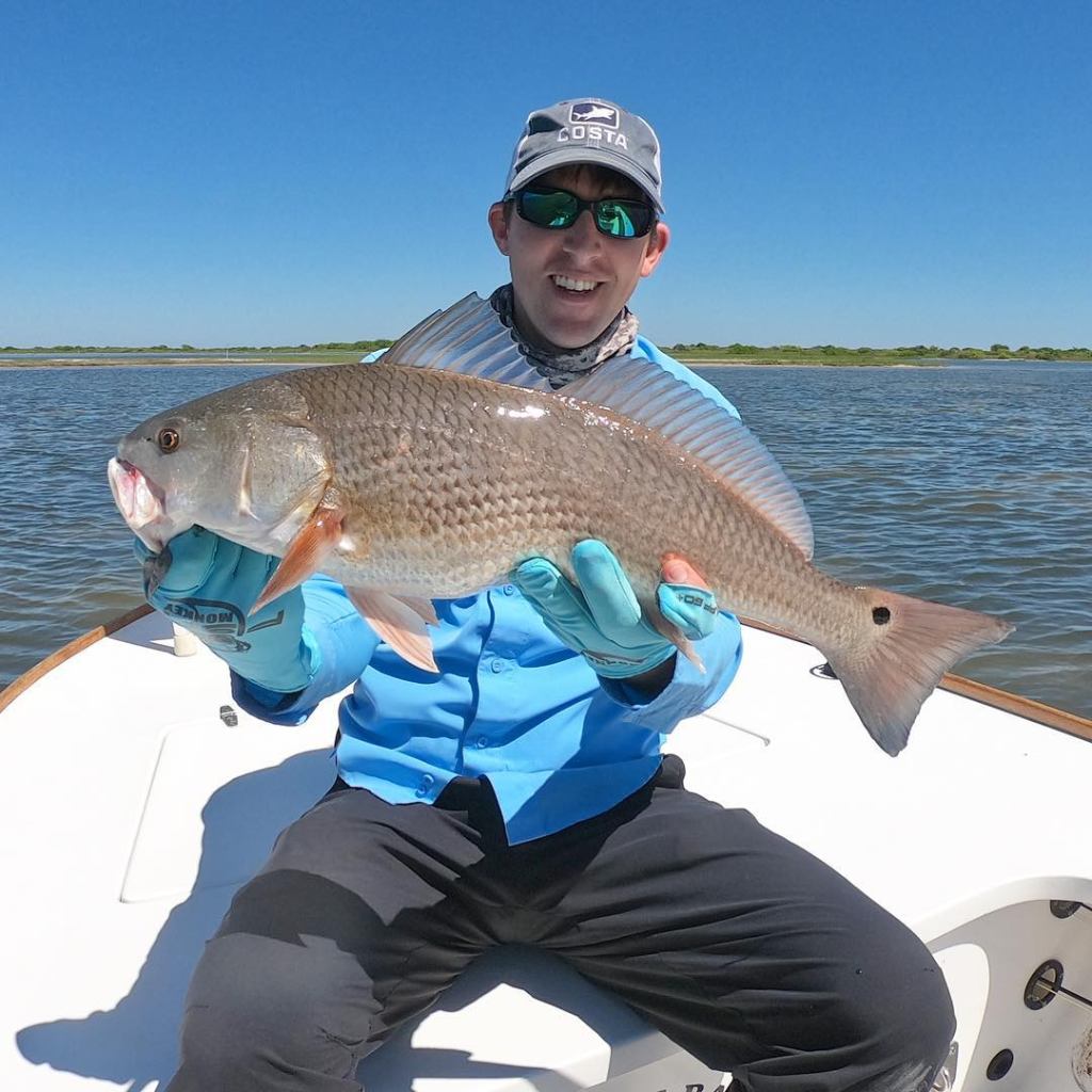 Redfish caught in Corpus Christi, Texas