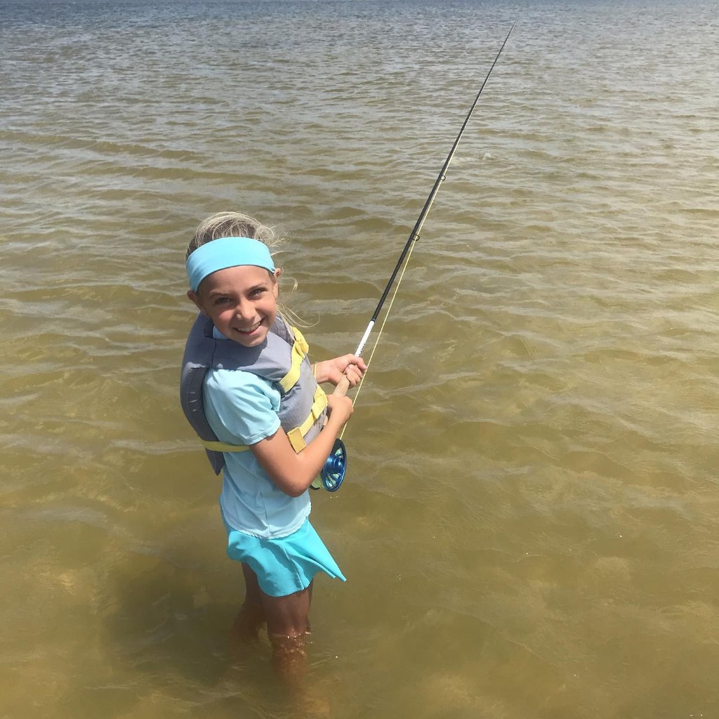 Angler Fishing in TX