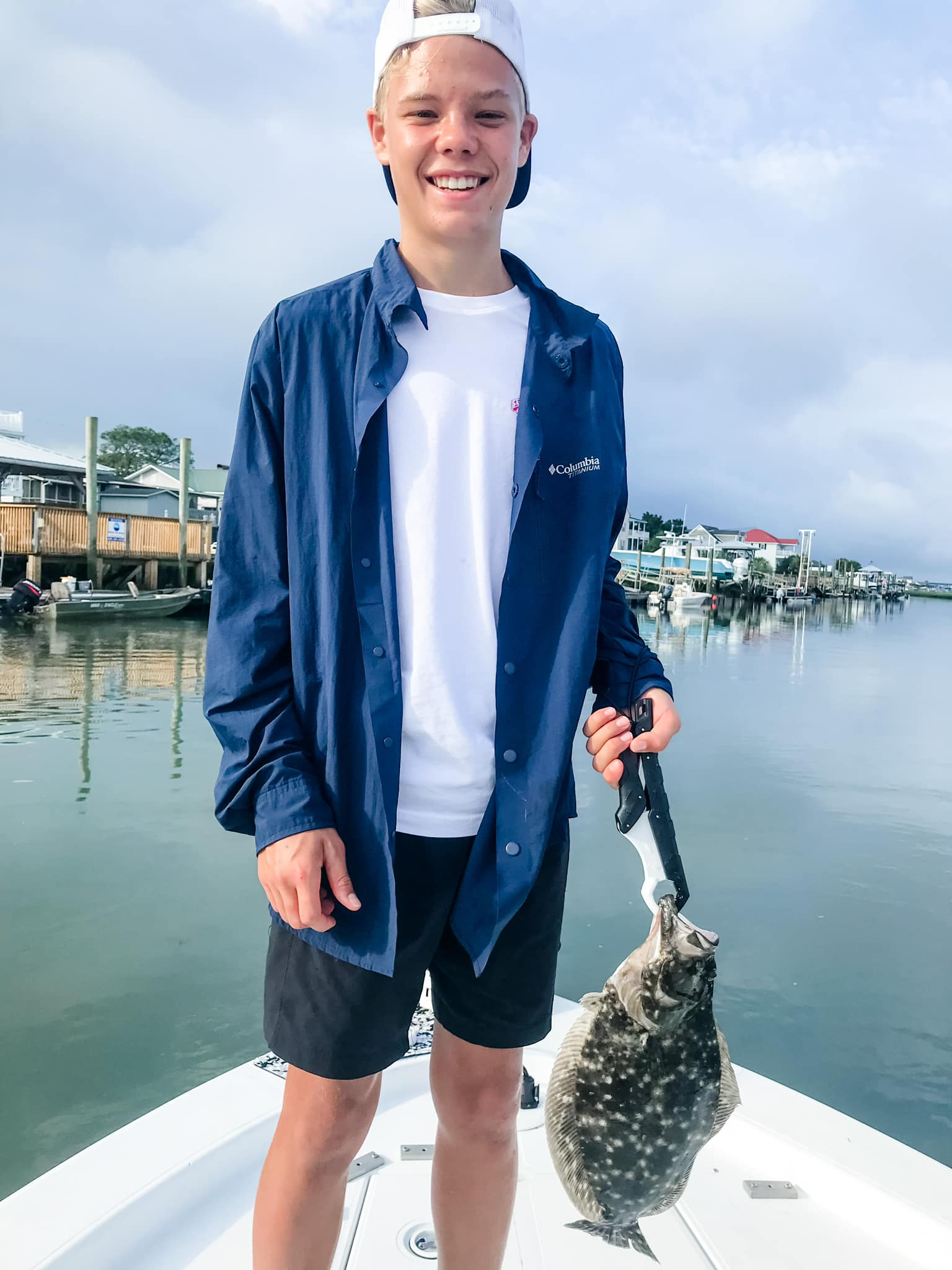 Southern Flounder fish caught in SC