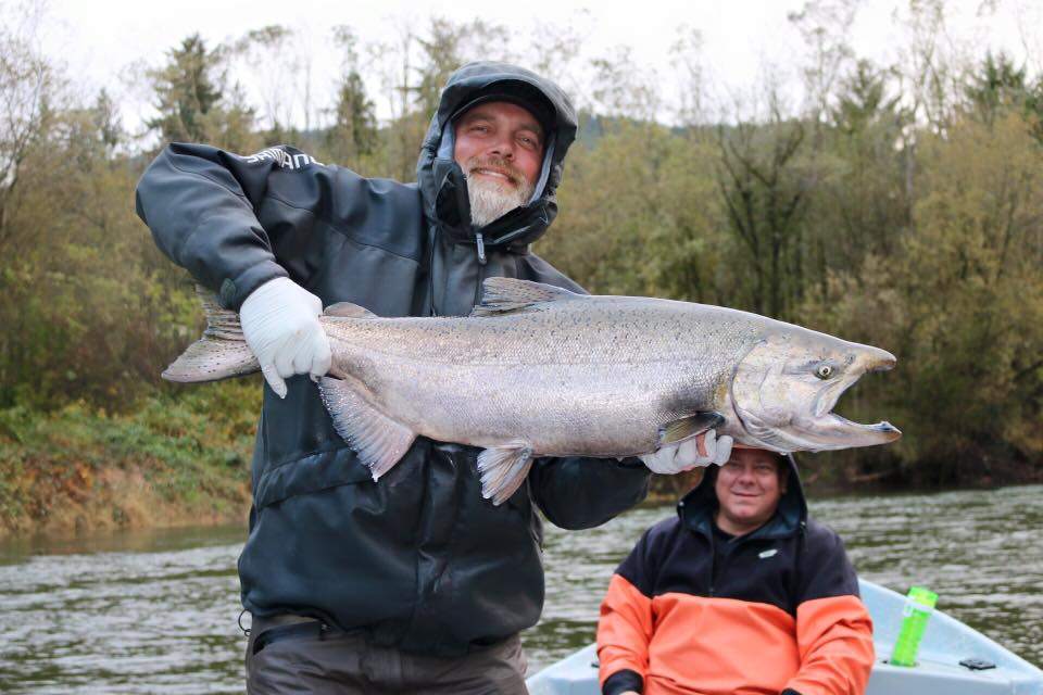 Coho salmon fishing in Beaverton