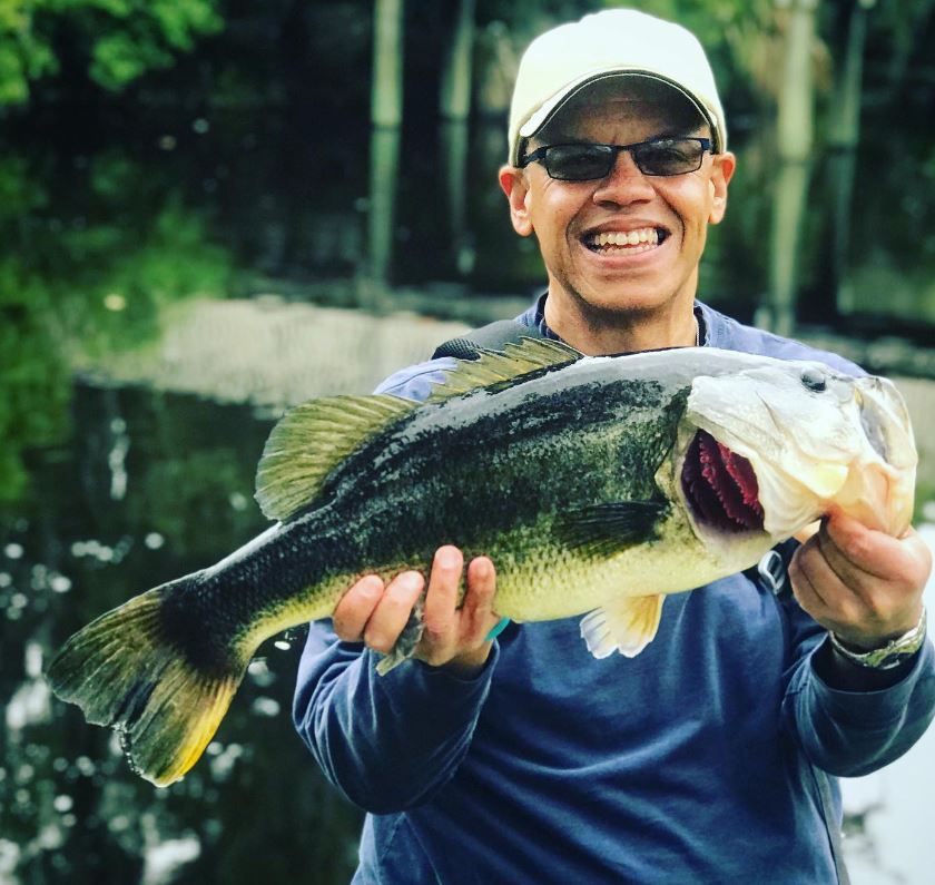 Largemouth bass caught in FL