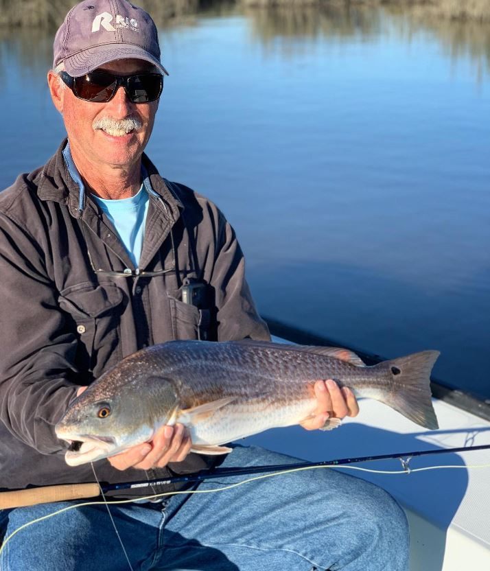 Redfish caught in Fernandina Beach