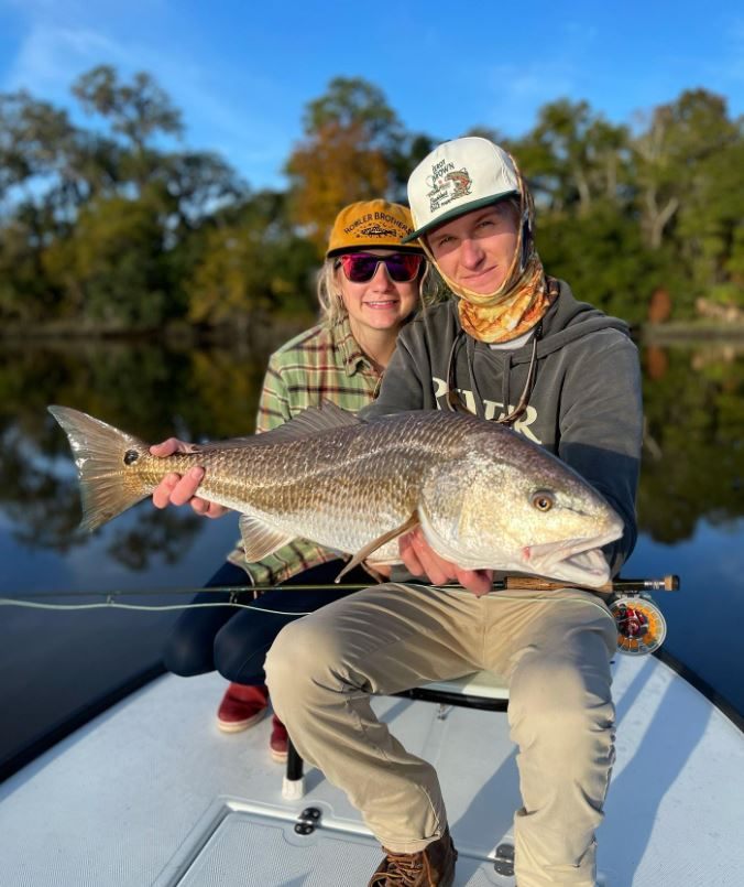 Redfish caught at Fernandina Beach