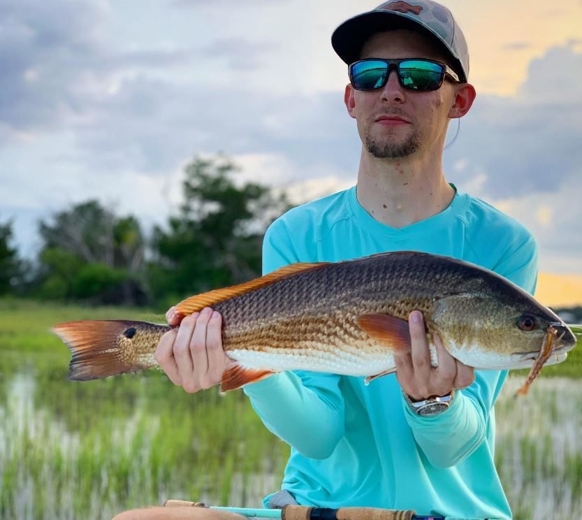Redfish caught in Fernandina Beach