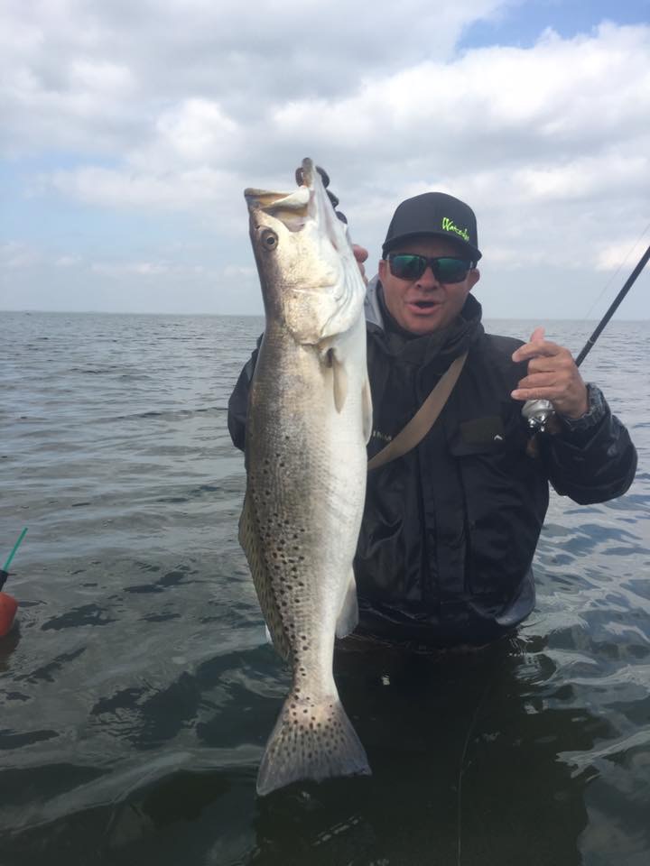 Spotted Weakfish caught in TX