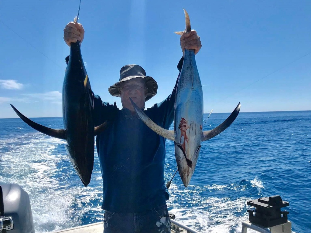 Two big fish caught in Fortuna