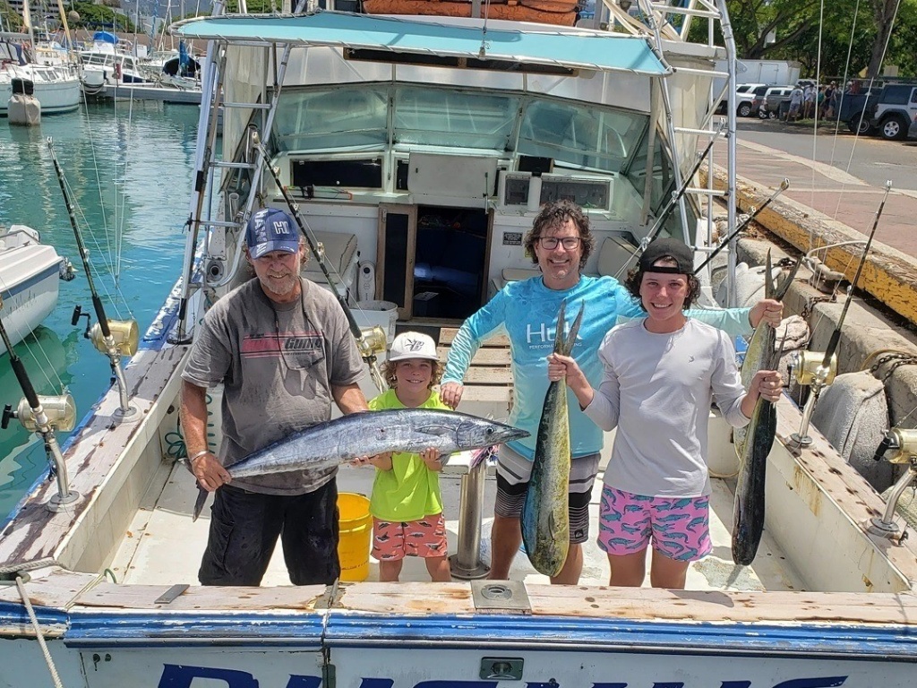 2 Wahoo Fish caught in Honolulu