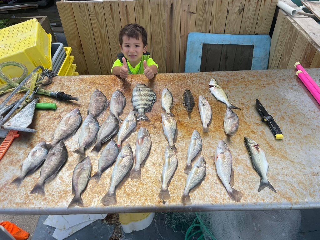 11 bluefish caught in Swansboro