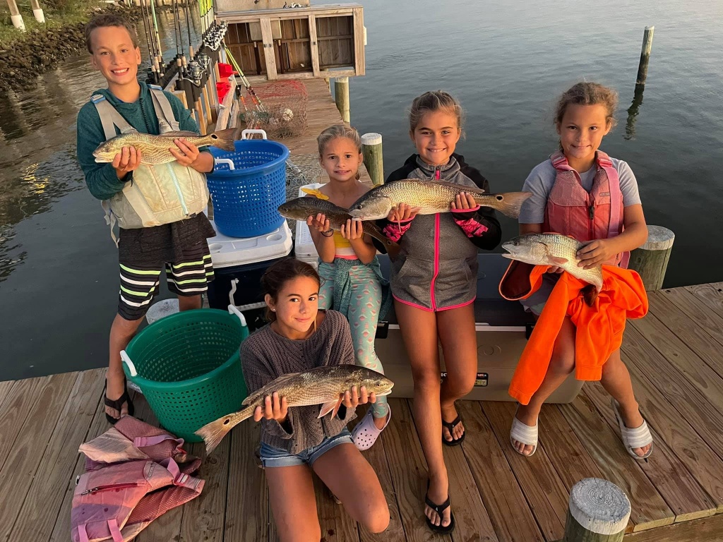 4 fish caught in North Carolina