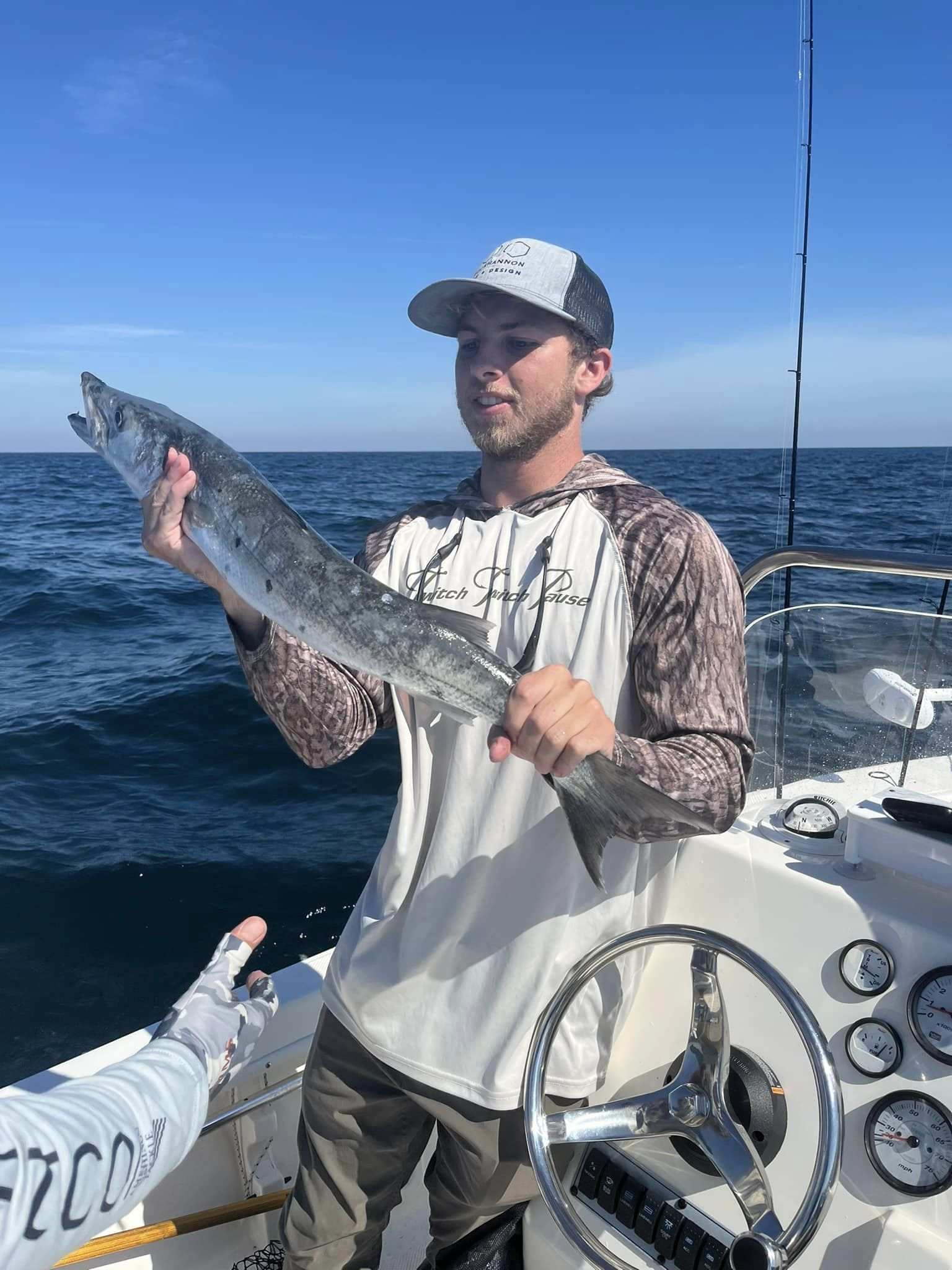 Lone angler fishing in South Carolina