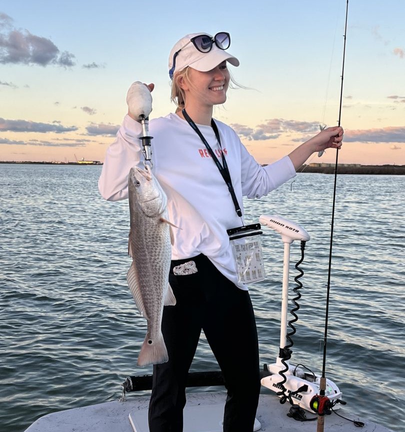Redfish catch from fishing trip in Aransas Pass Texas