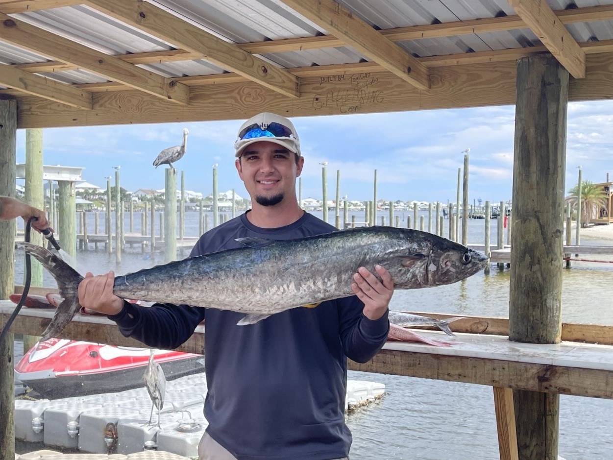 King Mackerel, 29-inch fish caught fishing in Alabama