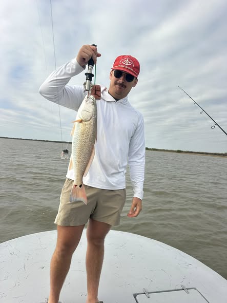 Redfish caught while fishing in Matagorda TX waters