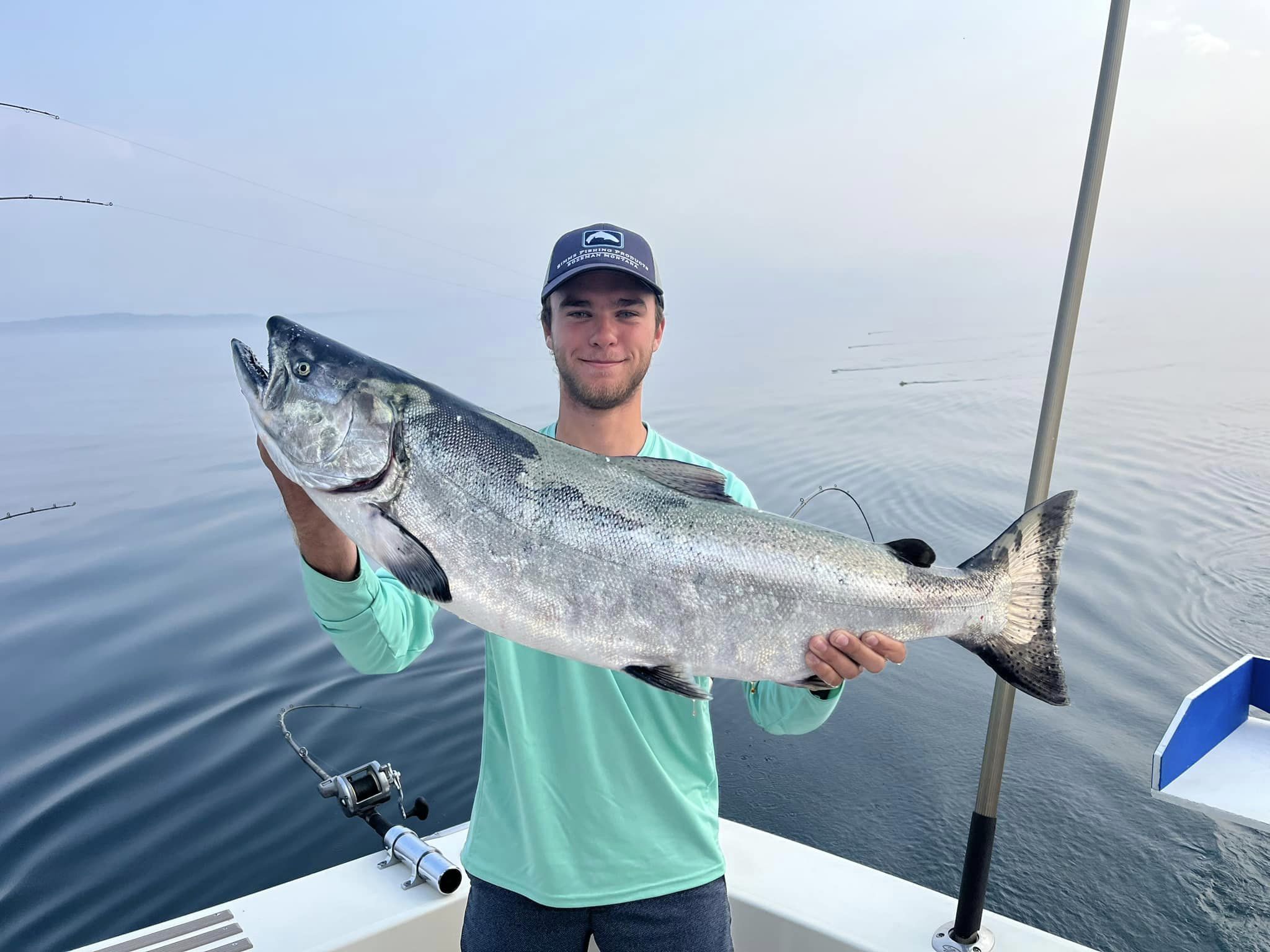 Coho salmon fishing in WI