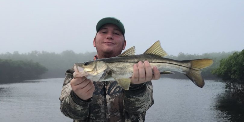 Snook fishing in Everglades City