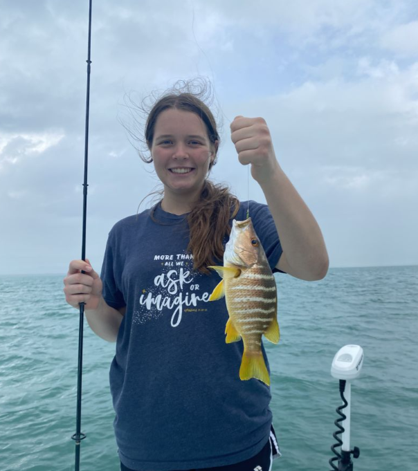 One person fishing in FL
