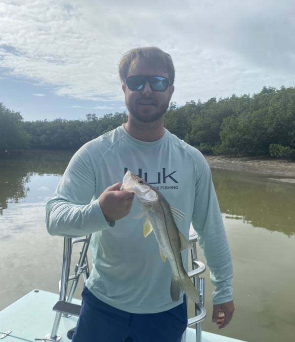 One person fishing in Key Largo