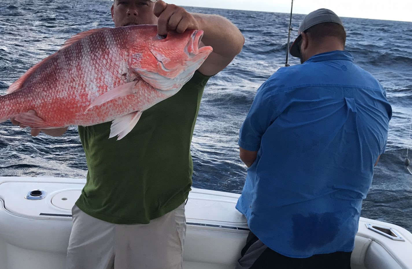1 person fishing in Port Aransas