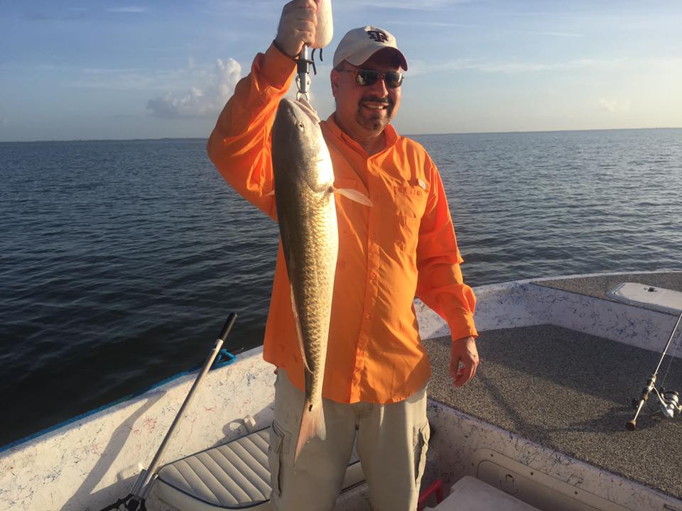 One person fishing in TX
