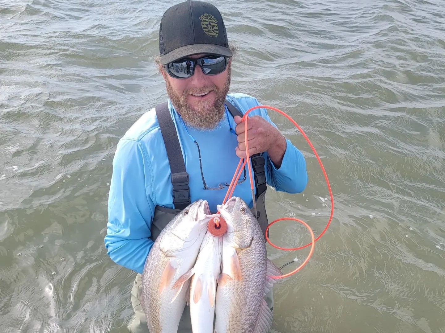 Redfish catch in TX