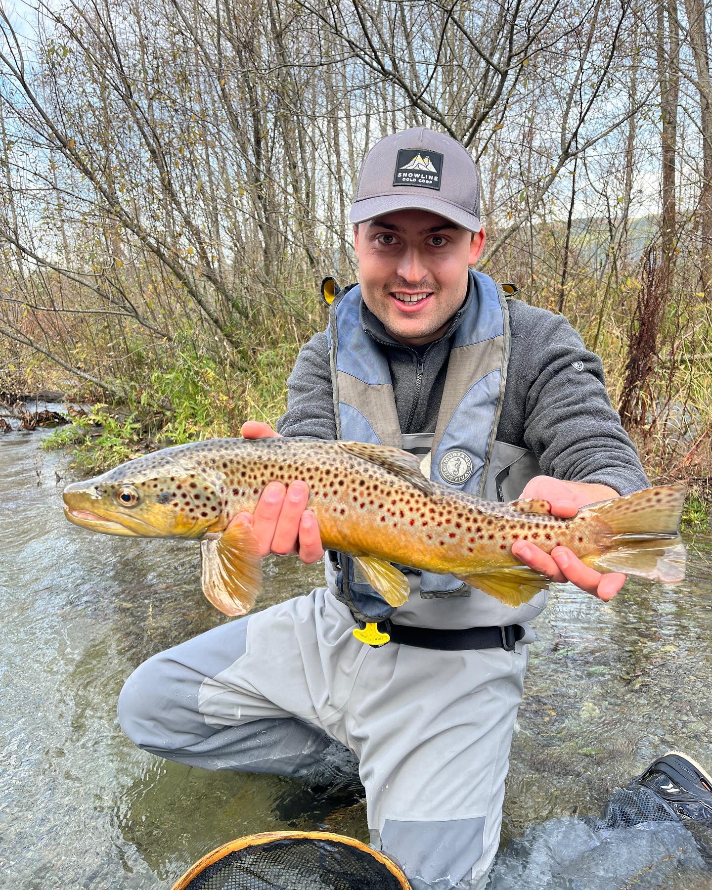 A lone sea trout caught in BC