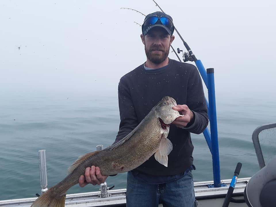 Angler catches big fish in Sherrodsville