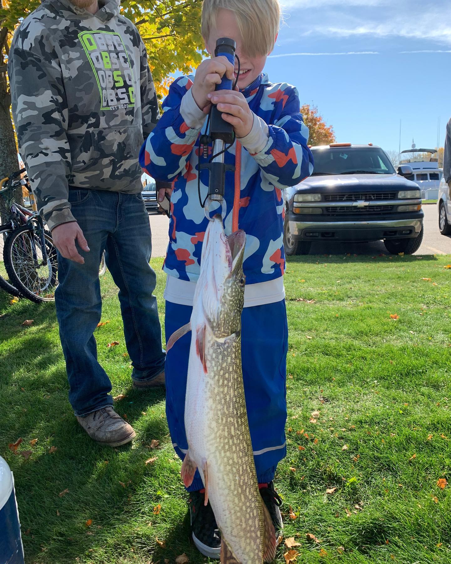 Muskellunge caught while fishing in MI