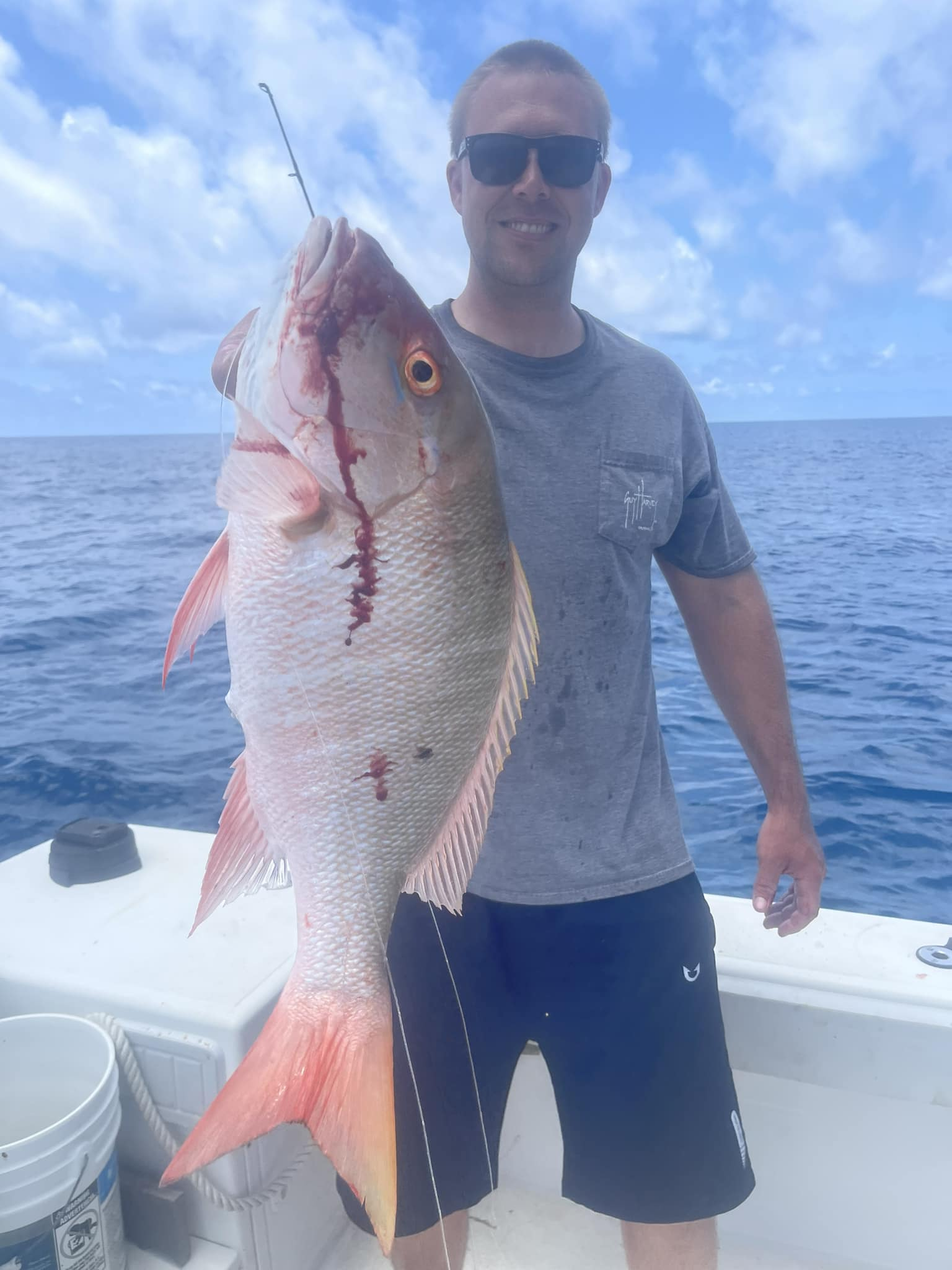 Mutton snapper caught while fishing in Little Torch Key FL waters