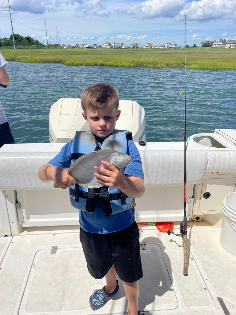 1 angler fishing in NJ