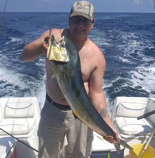 Lone angler in Avalon enjoying a day of fishing