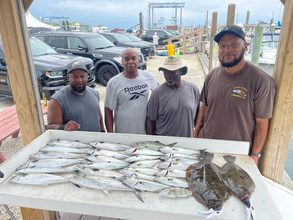 2 spanish mackerel fish caught in NJ