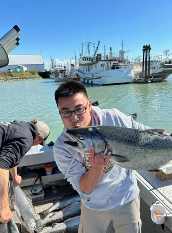 Fishing in BC with a single 15-inch fish