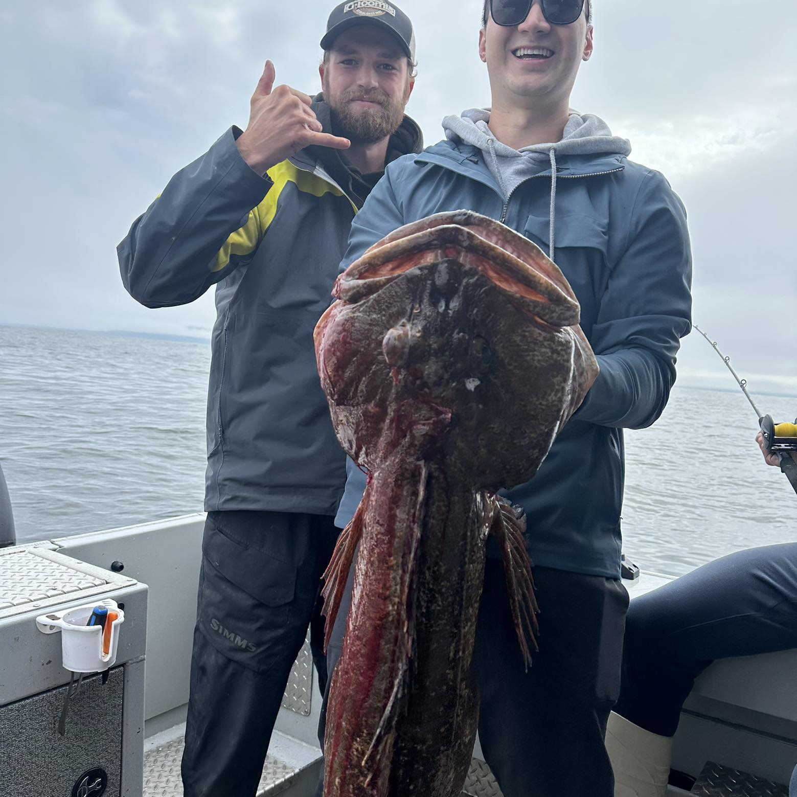 Fishing in West Vancouver with 2 people
