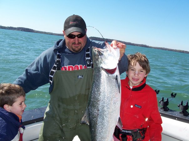 Anglers enjoying a fishing trip in Ontario