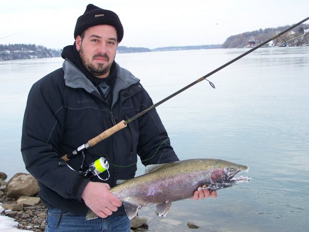Rainbow Trout, 16 inch fish caught while fishing in ON
