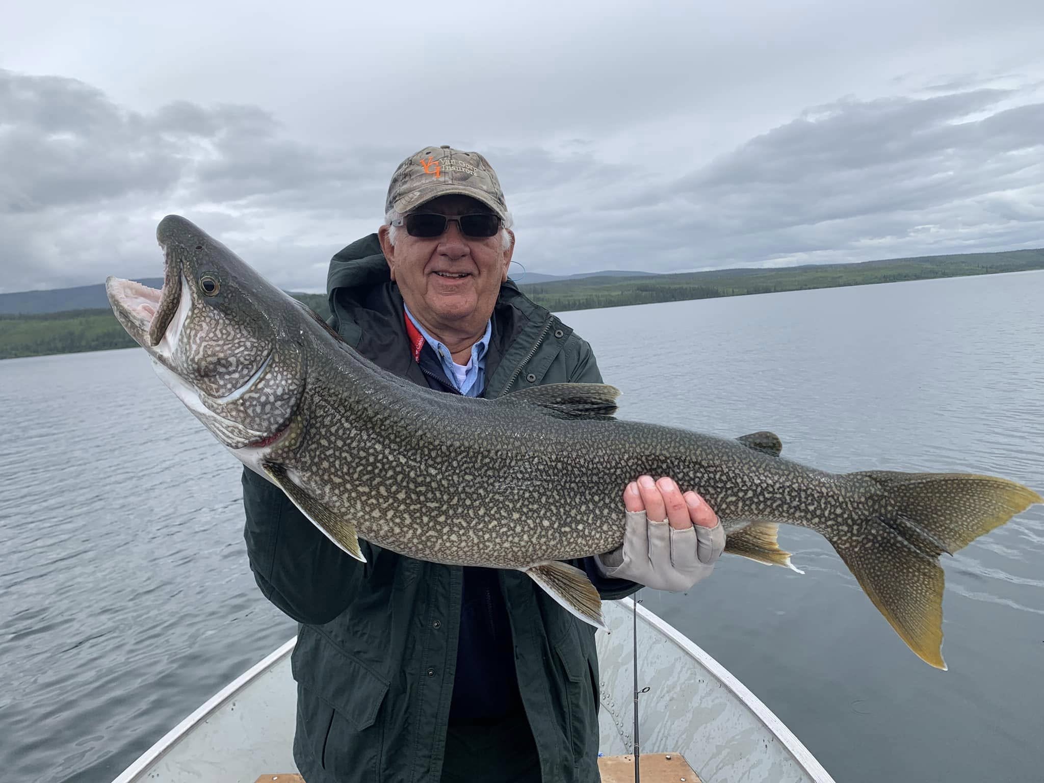 Fishing in YT with a 36-inch fish