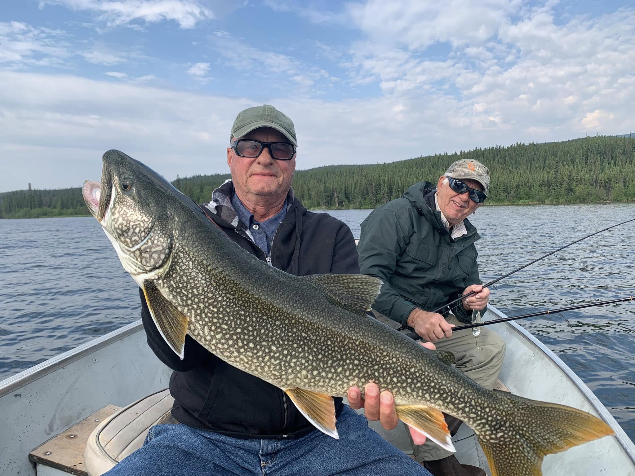 Fishing adventure in YT with two people