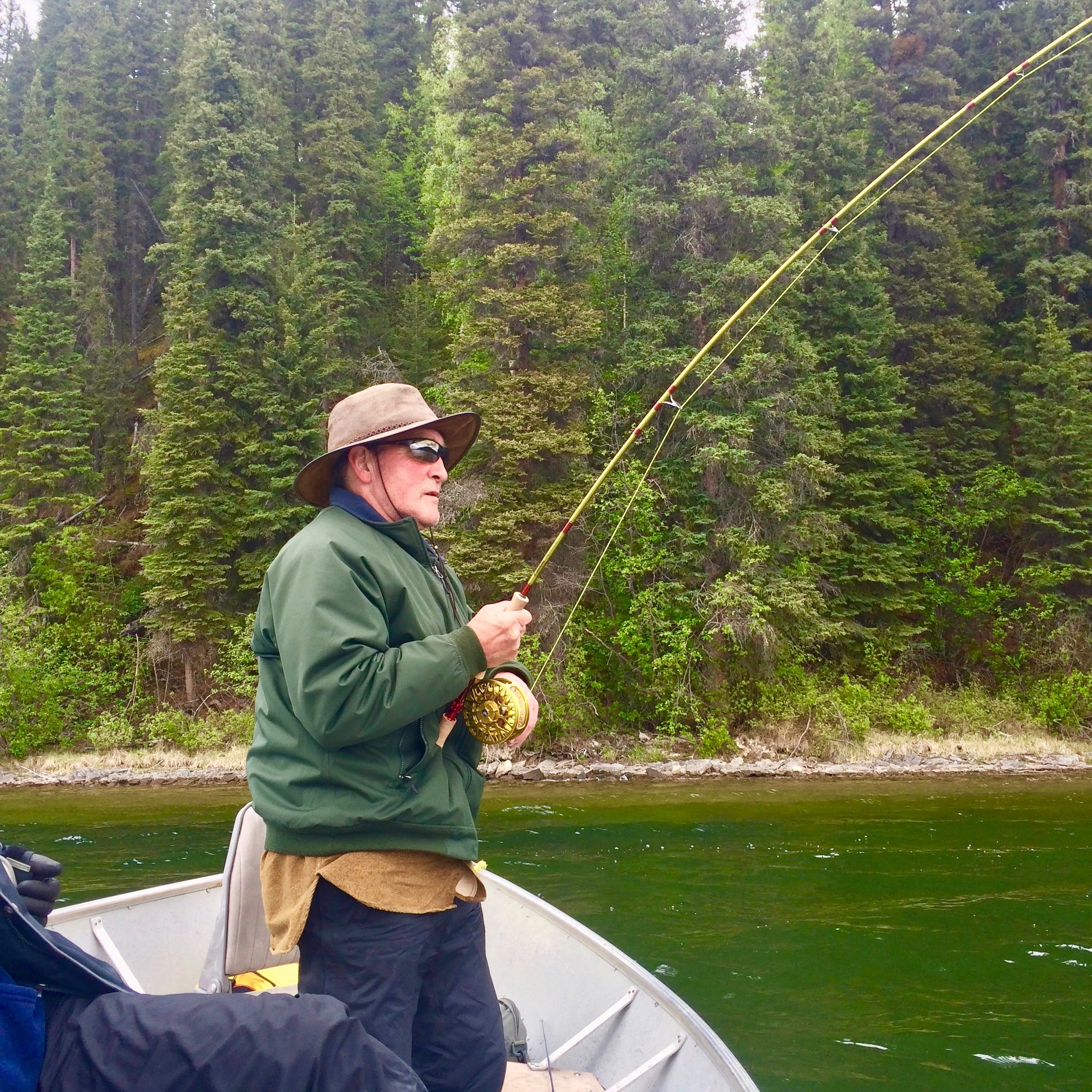 Fishing in Yukon, Canada