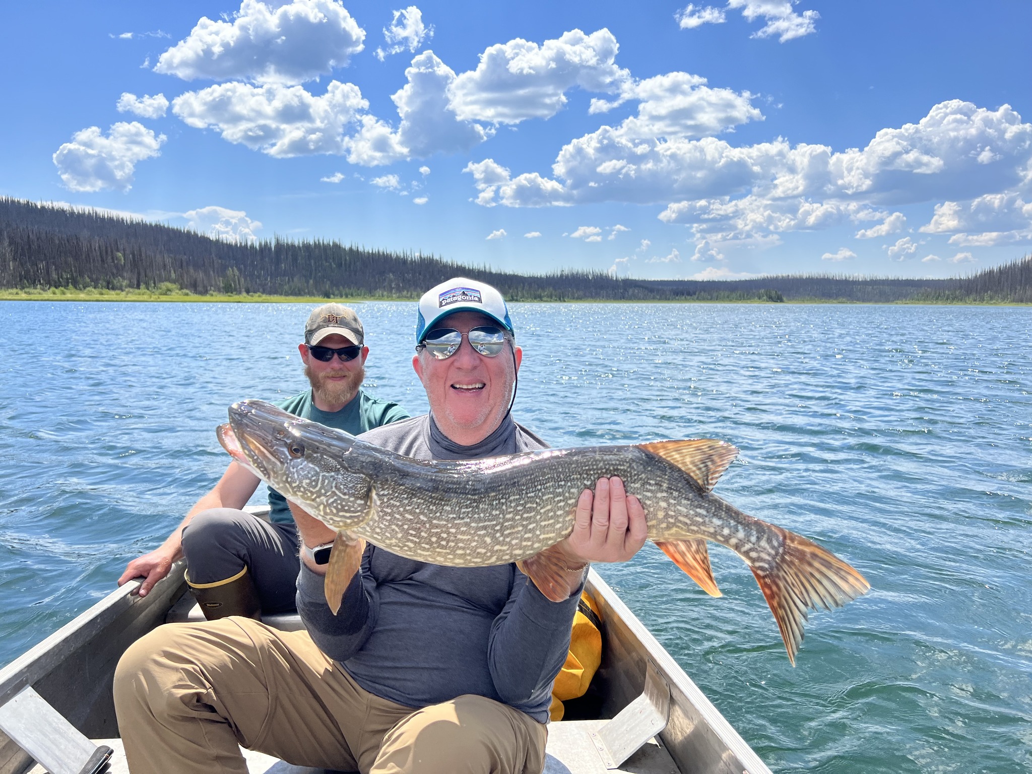 Northern Pike caught in YT during fishing